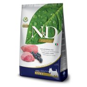 N&D PRIME Adult Mini Lamb & Blueberry - Храна за кучета с агнешко и боровинки 7 кг.